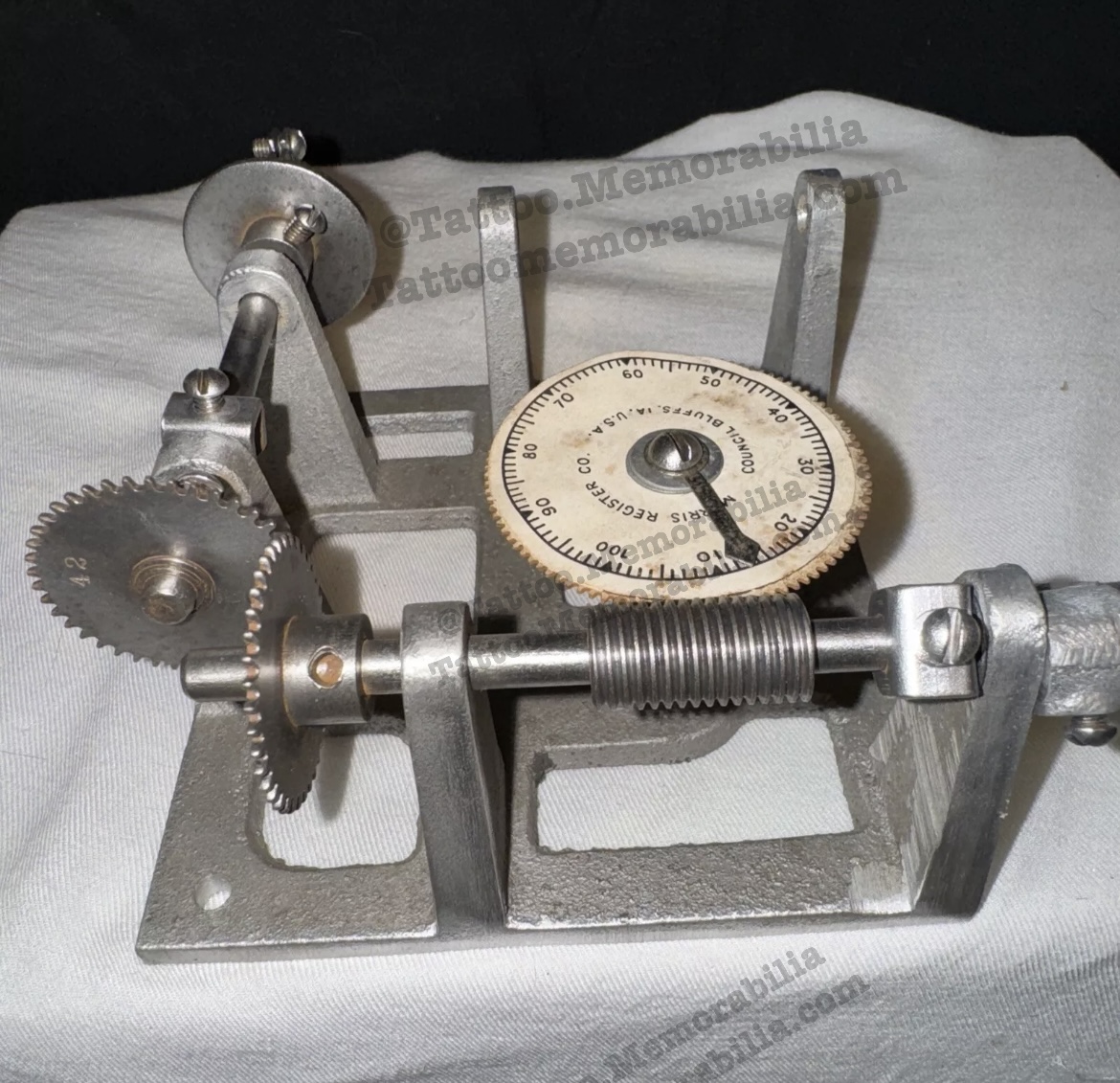 Tattoo Machine Coil Winder Vintage 1950‘s – Manual Hand Turned