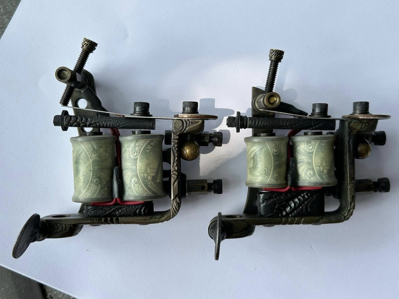 Aaron Cain Vintage Tattoo Machine Set Jonesy Style 2005