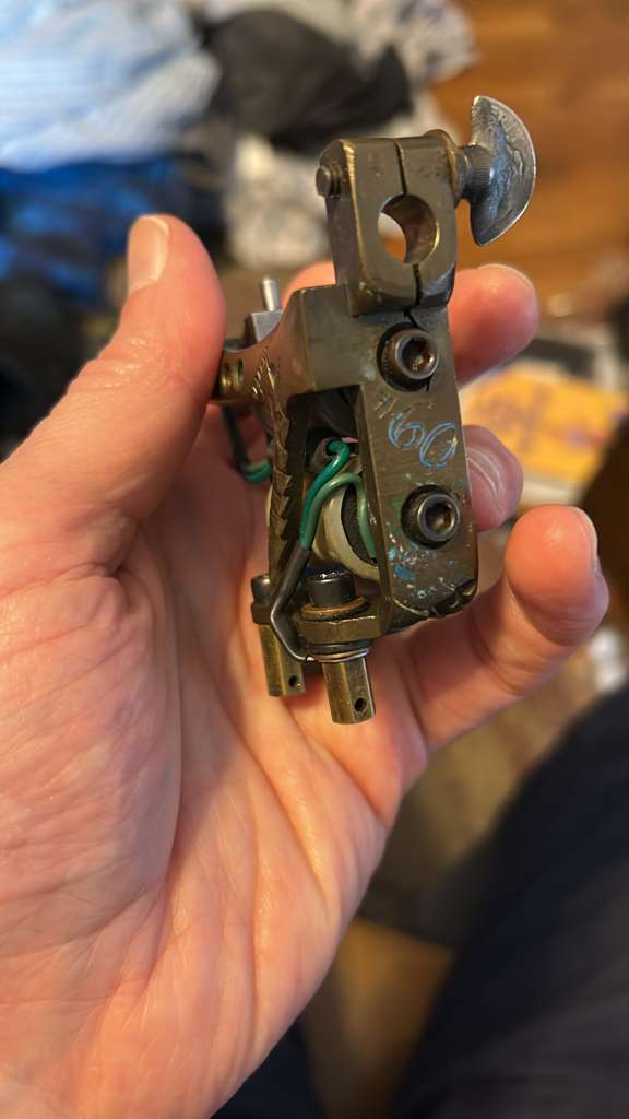 Vintage Aaron Cain Tattoo Machine 1999 #60