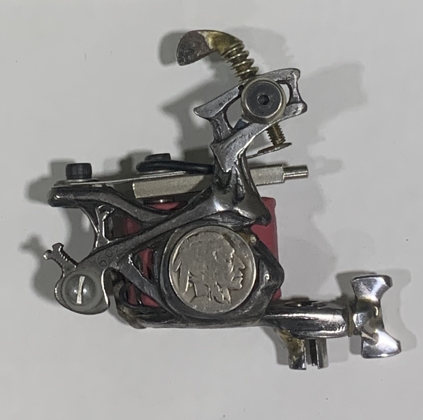 Vintage Spider Webb Handcrafted Tattoo Machine 1997
